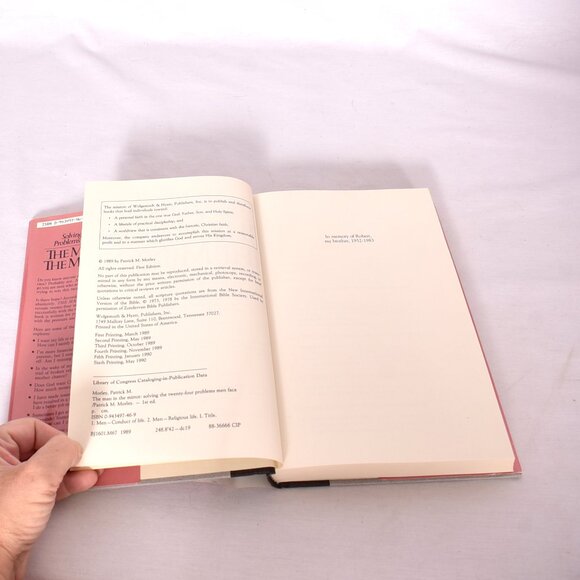 THE MAN IN THE MIRROR: Solving the 24 Problems Men Face by Patrick M. Morley - Picture 7 of 7